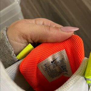 Nike Bright Orange and Yellow Sneakers